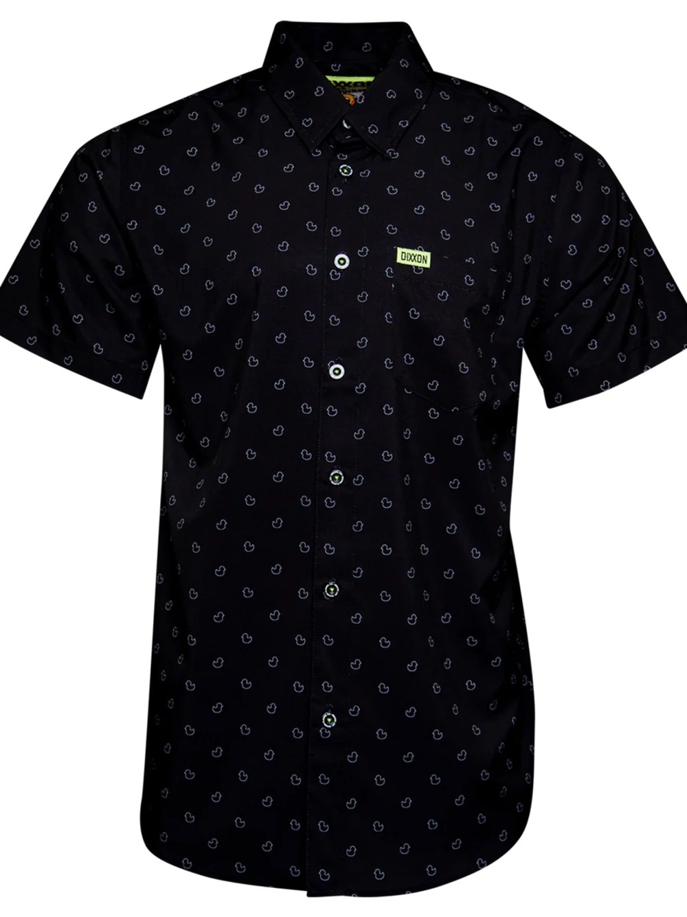 DIXXON Black and white bamboo Duck shirt - Picture 2 of 2